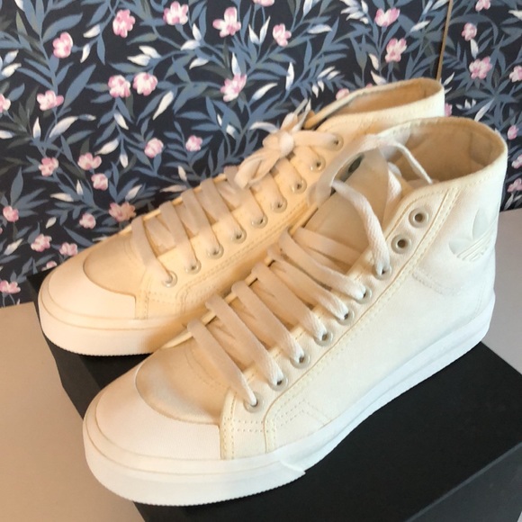 Adidas by Raf Simons Spirit canvas high top sneakers - Picture 9 of 16